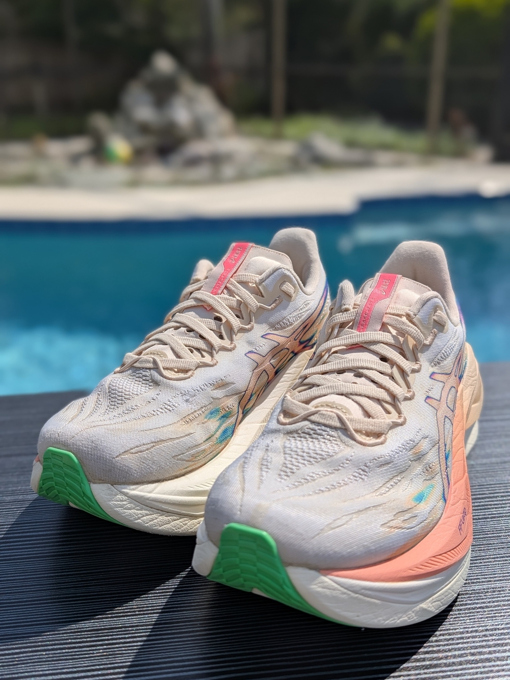 ASICS Superblast 3 Running Shoes Seashell Sun Coral Size US 6.5 (EU 39.5) - Picture 3 of 13